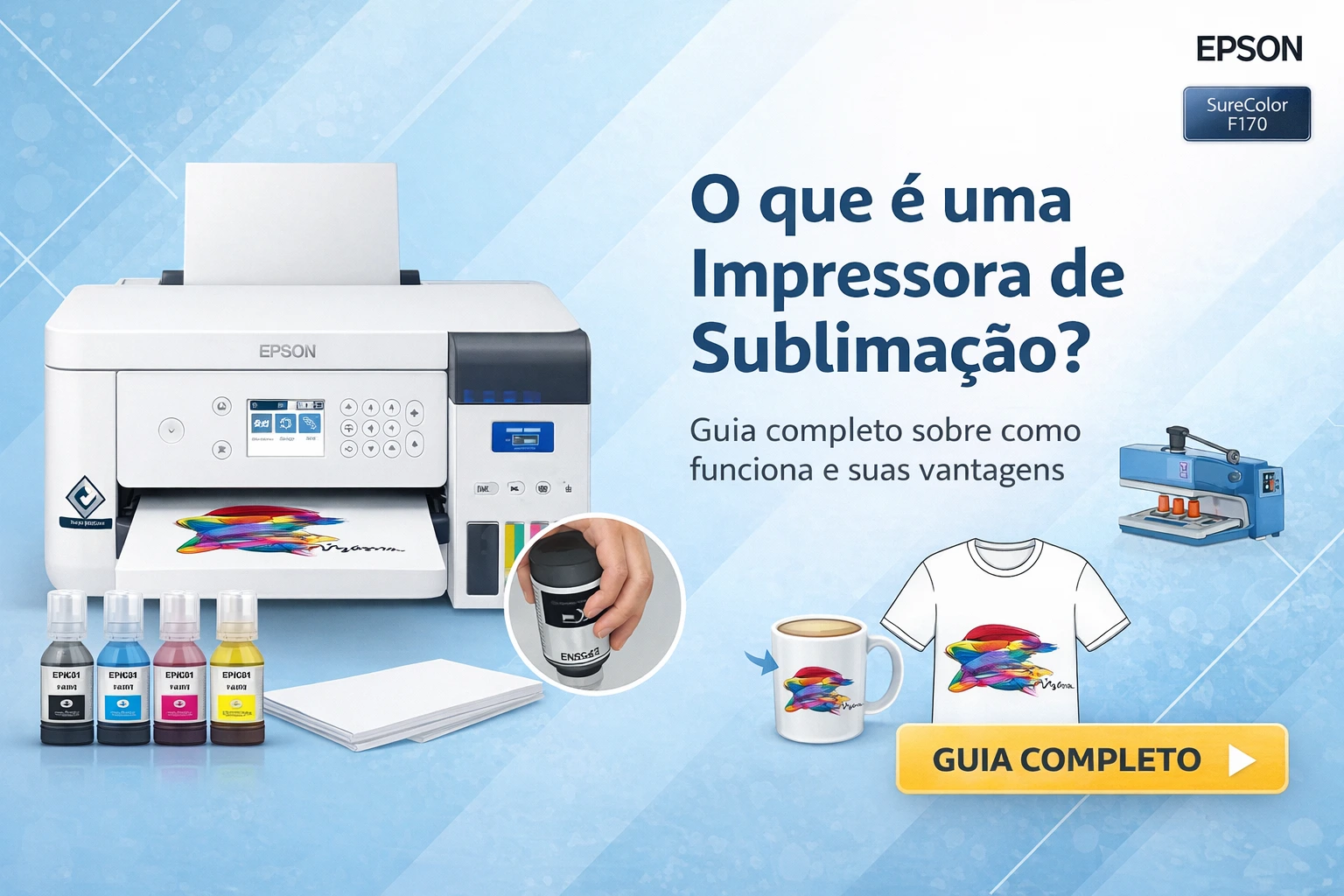 No momento, você está visualizando Como escolher impressora para sublimacao