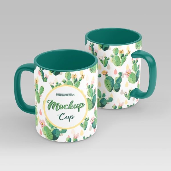 Mockups de Caneca Grátis – Templates Profissionais em PSD