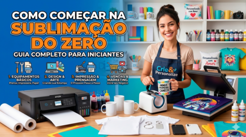 Como Começar na Sublimação do Zero: Guia Completo para Iniciantes