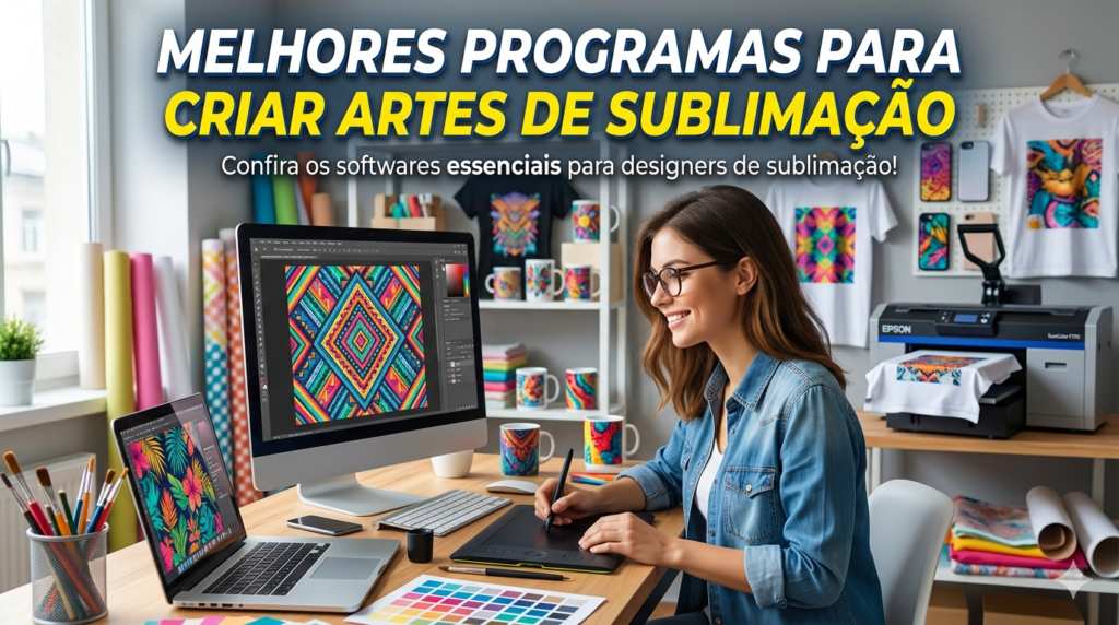 Melhores Programas para Criar Artes de Sublimação