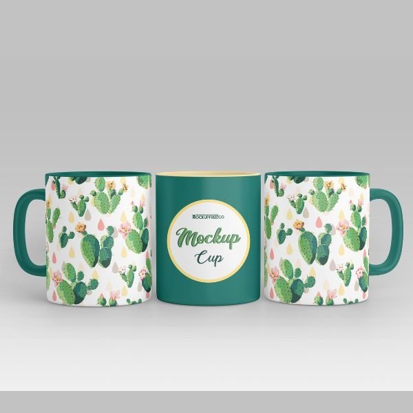 Mockups de Caneca Grátis – Templates Profissionais em PSD - Imagem 2
