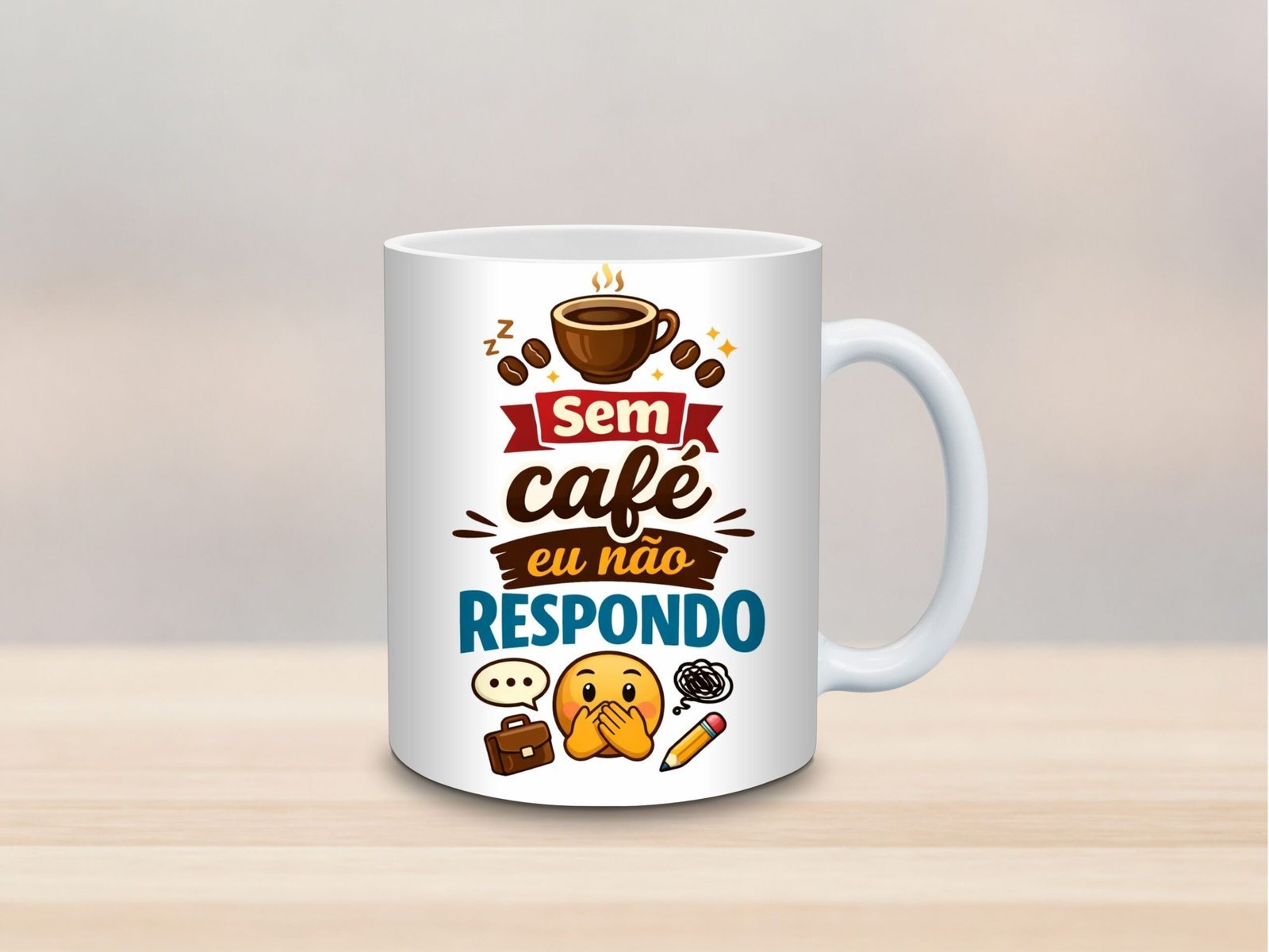 Pack de Arte Para Caneca com Frases Engraçadas