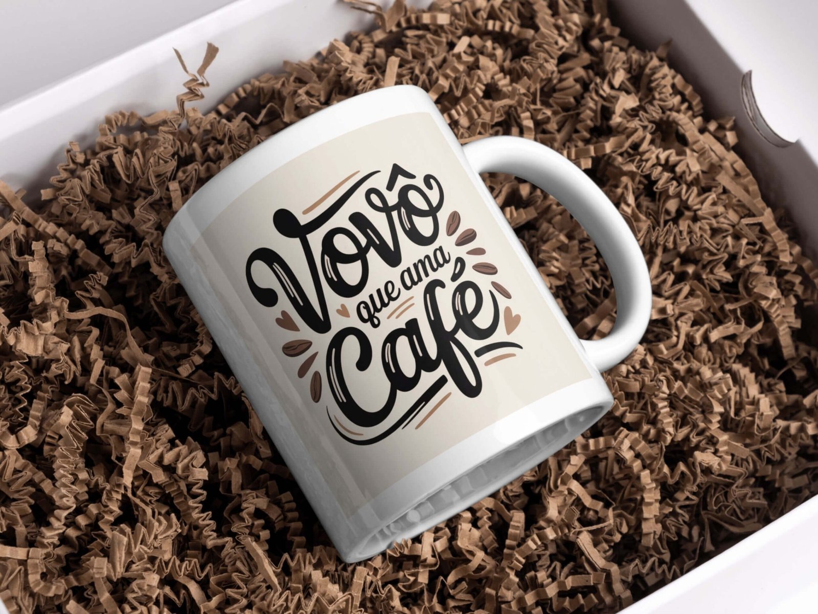 Arte Para Caneca Vovô que ama café