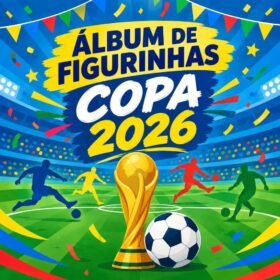 Álbum de Figurinhas Copa do Mundo 2026 + Extras em PDF para imprimir