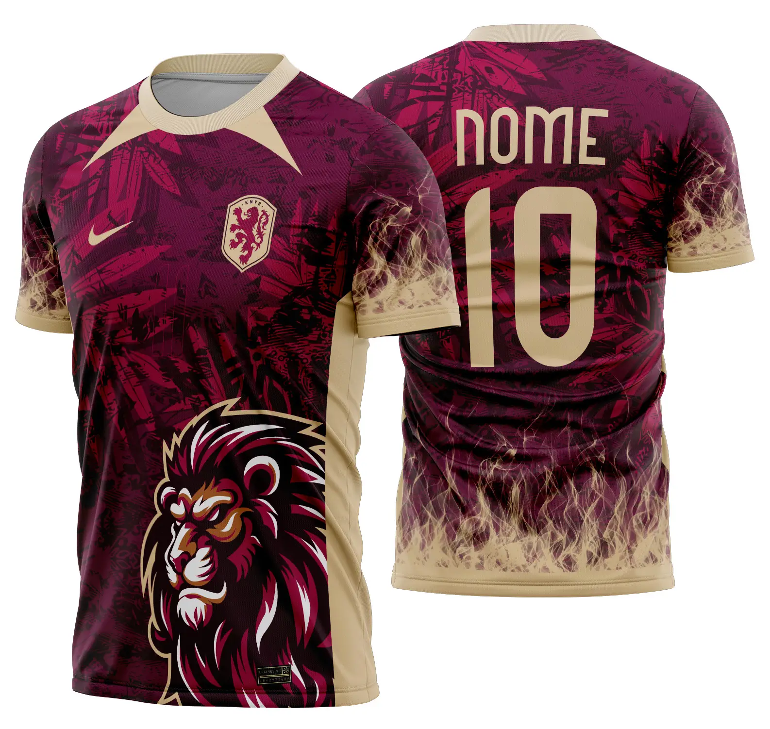 Arte de Camisa Interclasse Holanda Conceito 2024 — Vetor CDR/AI/PDF