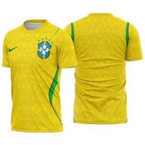Camisa Seleção Brasileira — Arquivo para Sublimação (Frente + Costas)