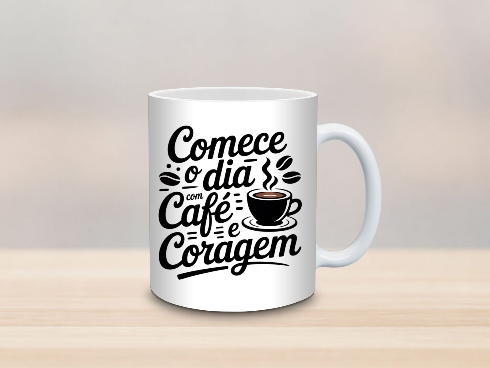 Comece o dia com café e coragem - Arquivo Digital